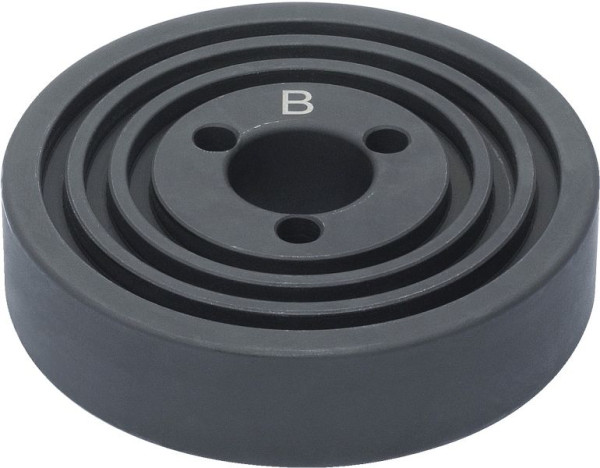 KS Tools Stufenplatte mit 3 Löchern, A+B Seite, 700.1556