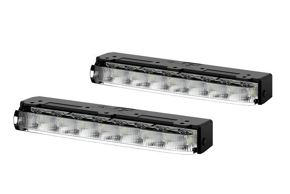 HELLA LED-Tagfahrleuchtensatz, LEDayLine 30, 12V, Einbau, ECE-R7/E24 5862/ECE-R87/SAE, Kabel: 2800mm, Set, 2PT 980 850-801