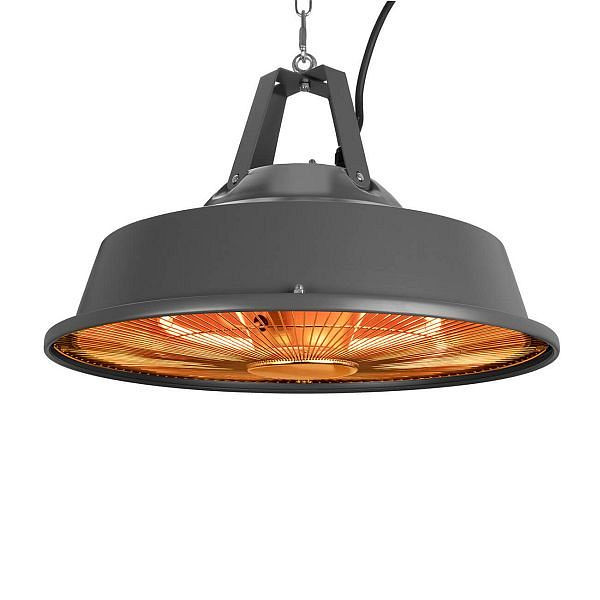 Eurom Partyzeltheizung Sail-Grau, Retro-Design, 336009