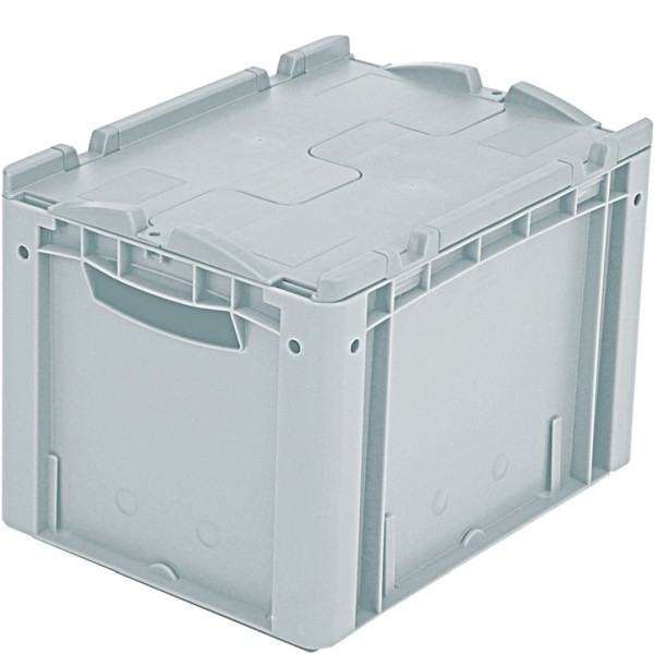 BITO Eurostapelbehälter XL Set /XLD43271 400x300x270 grau, Deckel, C0290-0561