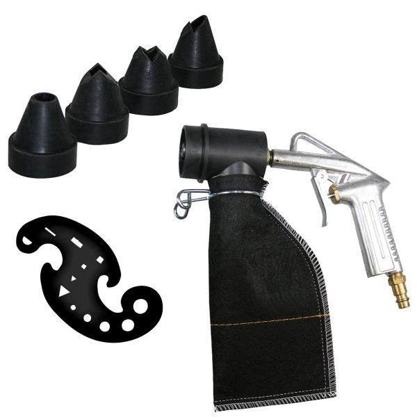 SW-Stahl Druckluft-Sandstrahlpistole, 6-teilig, 25065L, 4033592045889