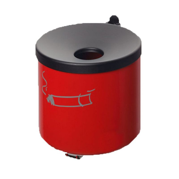 Stein HGS Wandascher -Cubo Alberto-, schwarz /ohne Dach/155x160mm, 16827