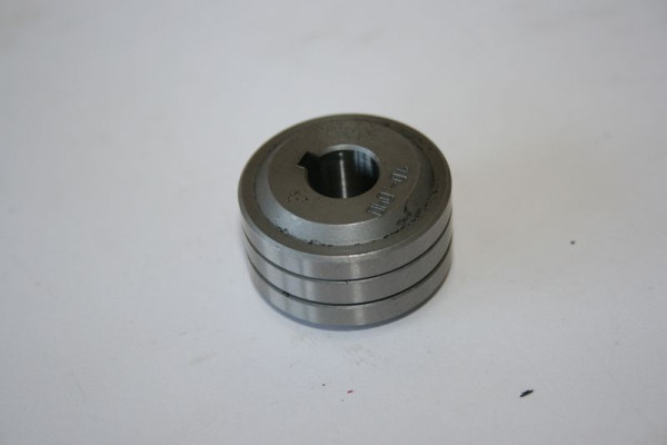 ELMAG Vorschubrolle 0, 8/1,0 mm für ETP 220/222/230 SynPuls und EMS 1725 (Außen-Ø 30mm/Innen-Ø 10mm, 18mm breit) für Fe/CrNi/CuSi, TS, 'TRAPEZNUT', 54785