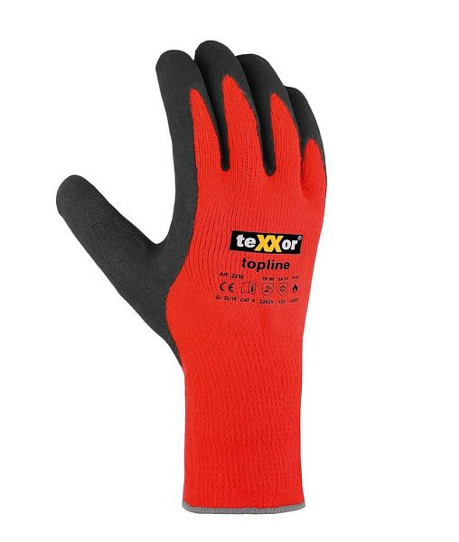 teXXor topline Winterhandschuhe POLYACRYL, Größe: 8, VE: 12 Paar, 2210-8