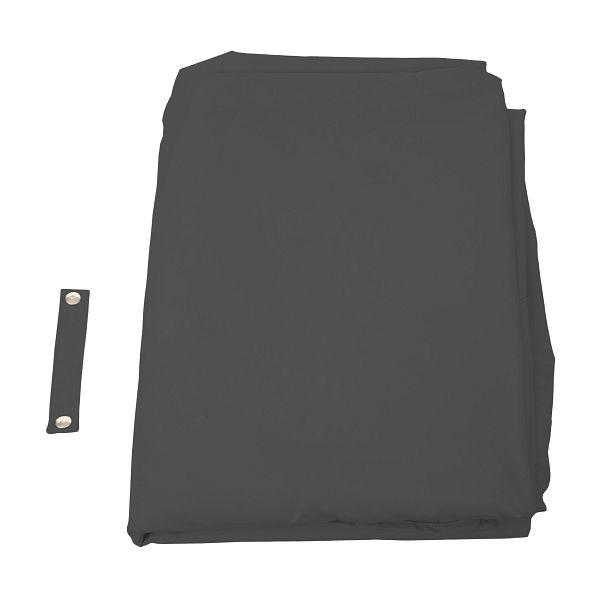 Mendler Ersatz-Bezug für Ampelschirm HWC-A39, Sonnenschirmbezug Ersatzbezug, Ø 3,5m Polyester 250g/m², anthrazit, 75877