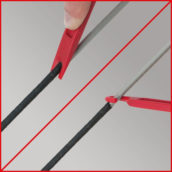 KS Tools Bremsleitungs-Reinigungs-Werkzeug, 150.2209, 4042146610114