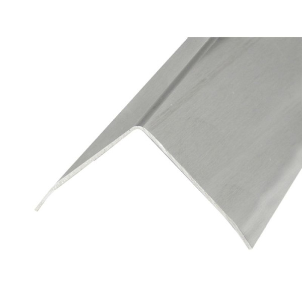 Stein HGS Eckschutzprofil aus Edelstahl, 3-fach gekantet, 50 x 50 mm / 2500 mm, 1,0 mm, Oberfläche: gebürstet, 28303