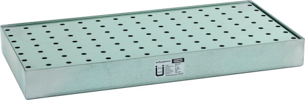 Cemo Bodenwanne 66 l nach StawaR, verzinkt, inkl. Lochblecheinlage, 11400