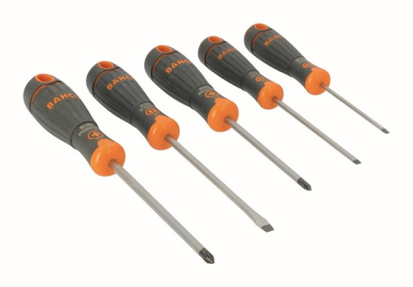 Bahco Schraubendreher-Satz, BahcoFit, 5-teilig, Schlitz + PH, B219.005