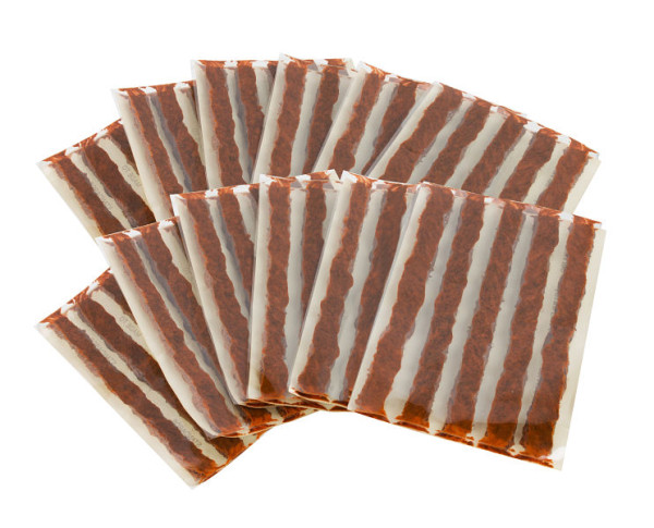 RepTools Basic Reparatur-Streifen für die Reifen, 100x6mm braun, 60 Stück, XXL-116624