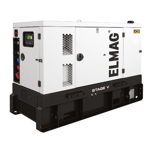 ELMAG Stromerzeuger SEDSSR G40RS V - RENTAL, mit JCB by KOHLER Dieselmotor KDI2504TCR, 52311