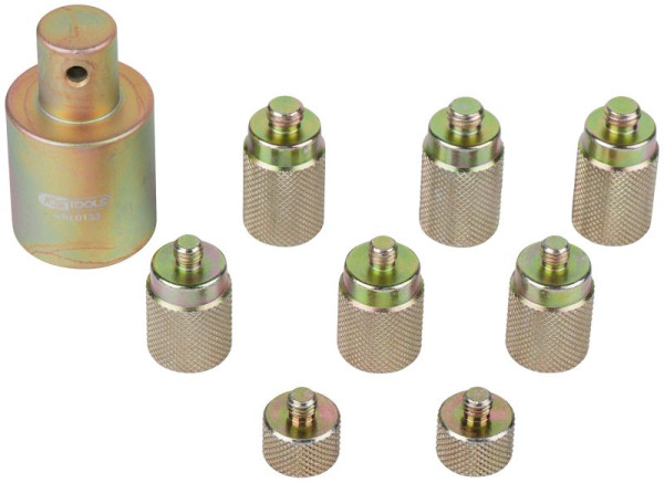 KS Tools Distanzschrauben-Satz, für Volkswagen Radlager, 9-teilig, 440.0150