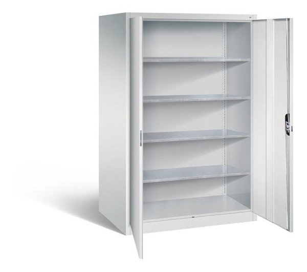C+P Werkzeugschrank Acurado, H1950xB1200xT800mm, Farbe: Lichtgrau, Muldengriff, 8934-00 S10194