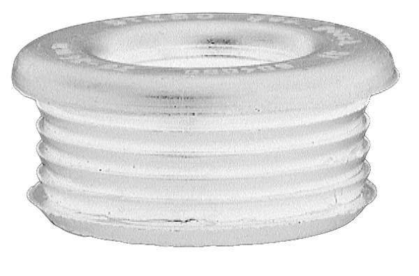 Benkiser WC-Verbinder Gummi für Spülrohre 26 - 32mm, Innenstutzen 48mm, weiß, 7152048