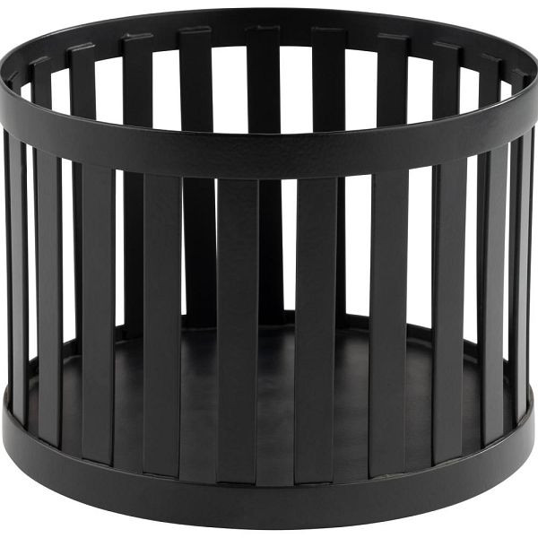 APS Korb/ Ständer -APS PLUS- in schwarz, Ø 15 cm, Höhe: 20 cm, 15336