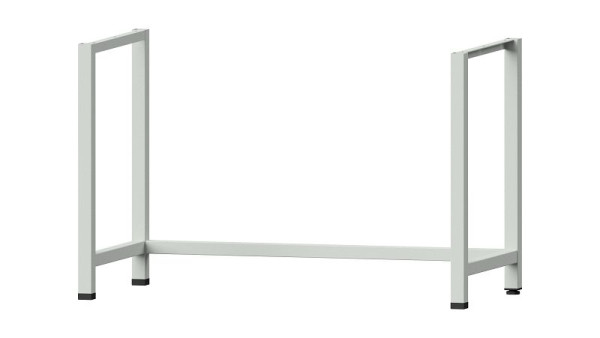 ANKE Werkbänke Gestell B fix, 1260 x 615 x 800 mm, RAL 7035, 990.578