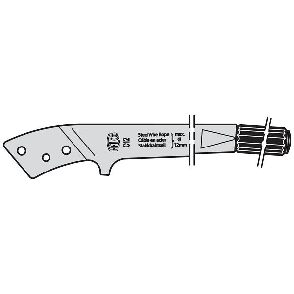 Felco Griff mit Manschette und Stift (1 x C12/1 + 1 x C12/3), C12/2