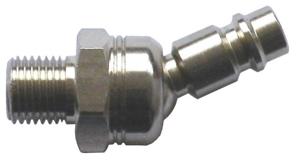 ELMAG Stahl-Drehgelenkstecker DN 7, 2, AG 3/8', Länge= 54,7 mm, 42791
