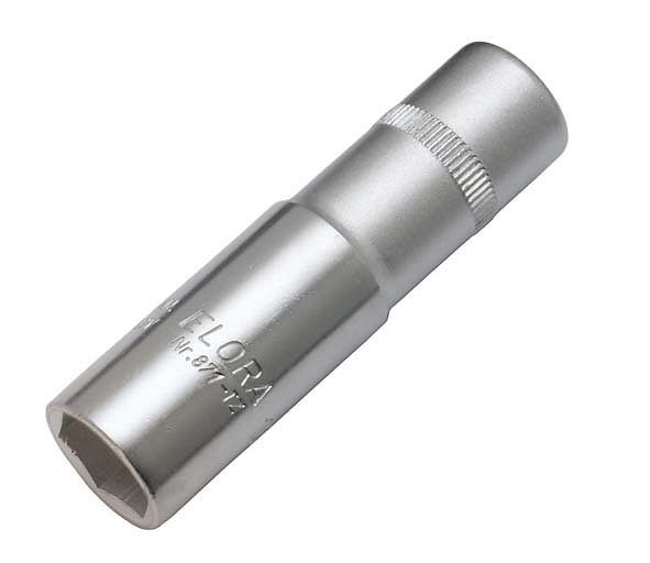 ELORA Zündkerzen-Steckschlüssel-Einsatz 3/8", extra tief, 87LTZ-16 mm, 0871001602000