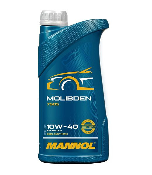 MANNOL Motoröl 7505 Molibden 10W-40, VE: 1 l, MN7505-1