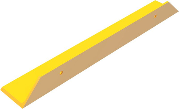 Schake Schrammbord Stahlwinkel 100 x 150 x 10 mm für Dübel Befestigung, Gesamtlänge: 1000 mm, 477_46BG