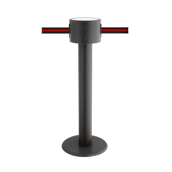 Stein HGS Personenleitsystem -P-Line Titan-, schwarz/rot/schwarz waagerecht (gestreift), mit Gurtendstück (Standard), 34176-0602