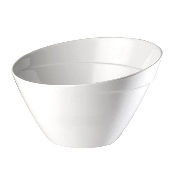 APS Schale "FRIENDLY", Kunststoff (PET), Ø 24,5 cm, Höhe 15 cm, 2,5 Liter, Weiß, 79046