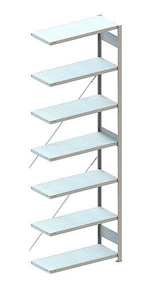 Meta CLIP 230 AR 3000x1000x400 mm, RAL 7035, Bodenanzahl: 7, 20067839