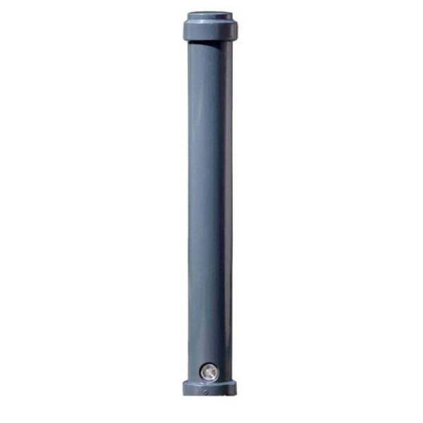 Stein HGS Stilpoller -Keren-, 750 mm, herausnehmbar mit 3p-Technologie, (Sechskantverschluss), inkl. Bodenhülse, DB 703 eisenglimmer, 25015-01