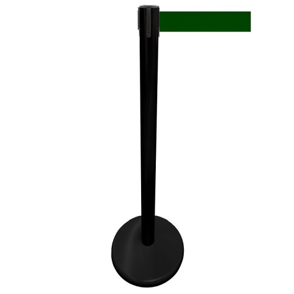 Stein HGS Personenleitsystem -P-Line Future-, Metall/ schwarz, dunkelgrün, mit Gurtendstück (Standard), Gurtlänge: 4 m, 15699-1002