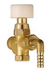 Benkiser Selbstschlussventil 3/8 Zoll IG x 1/2 Zoll AG, sofort schließend, Fließdruck 0,5 bar, 0611030