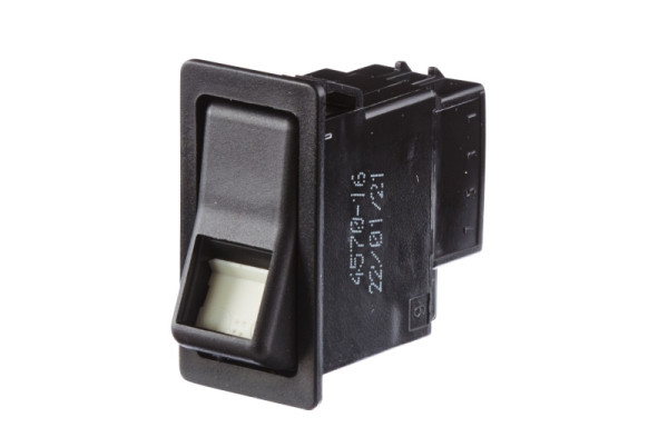 HELLA Schalter, Kippbetätigung, Ausstattungsvar.: II-I-0, Anschlussanzahl: 5, Baureihe 4570, 6RH 004 570-161