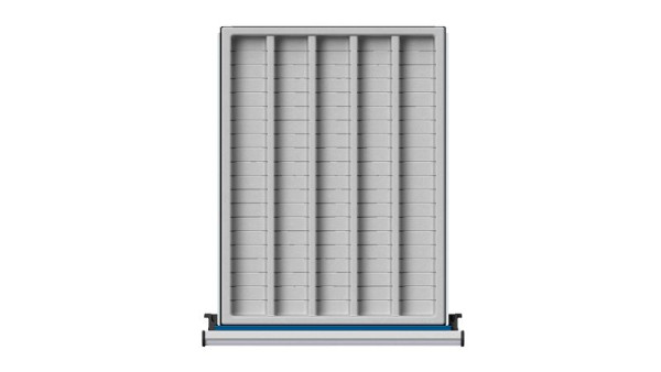 Ulmia Muldeneinsatz aus Kunststoff 5-muldig, für Serie VC, WW + KS, 903.075, 4014641063122