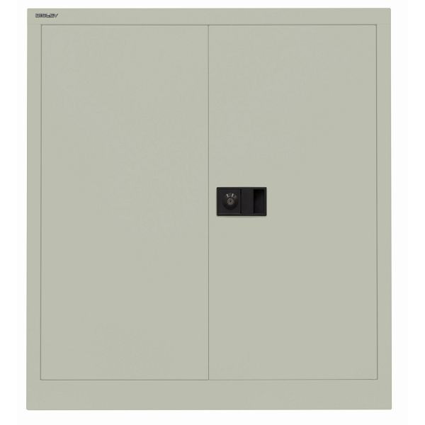 Bisley Flügeltürenschrank UNIVERSAL, 1 verzinkter Fachboden für 2 Ordnerhöhen, Breite 914 mm, 665 regent, E402A01G665