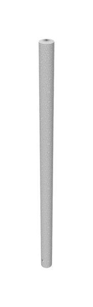 Schake Edelstahlpfosten Ø 60 mm, ortsfest, zum Einbetonieren Gesamtlänge: 1200 mm, ohne Verschluss, ohne Öse, 4062
