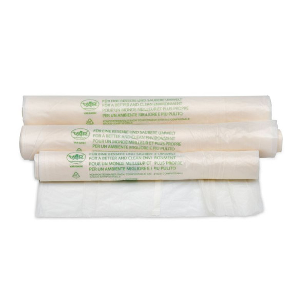 STEIN HGS Müllsäcke kompostierbar VE: 200 Stück, 120 l, Gesamtbreite 25my mm, 82076.0001