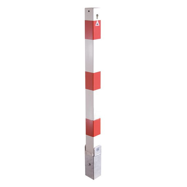 Schake Absperrpfosten Typ 470UZKH -umlegbar-, Hebe - Kip - Mechanik, 470UZKH