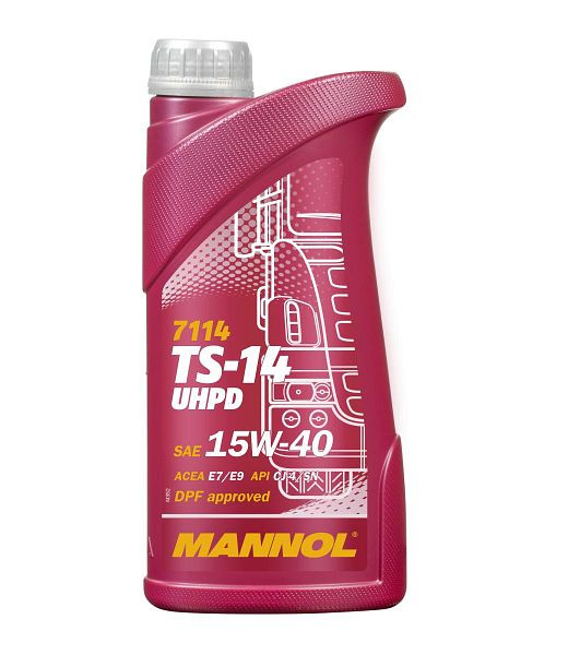 MANNOL Mehrbereichsöl 7114 TS-14 UHPD 15W-40, VE: 1 l, MN7114-1