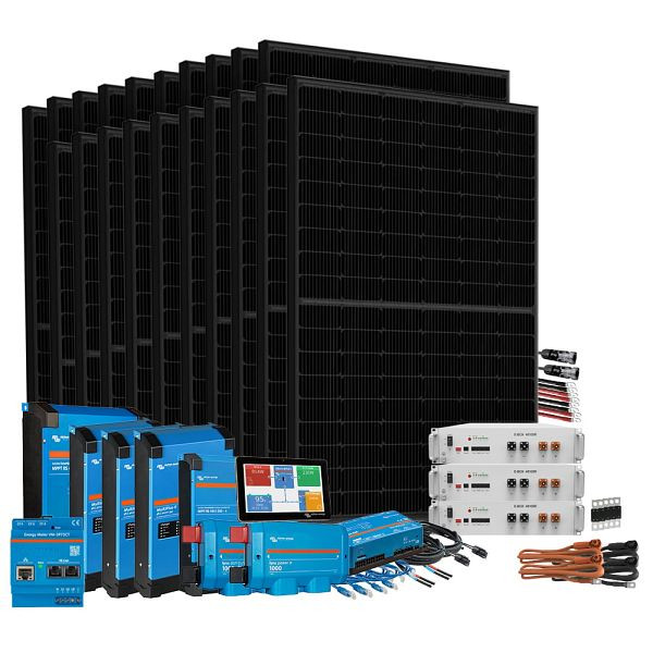 Offgridtec HomePremium S USV Solaranlage 9000Wp E-Box-48100R-TE+ 15,4Wh 3-phasig mit Stromzähler, 4-01-019545-001