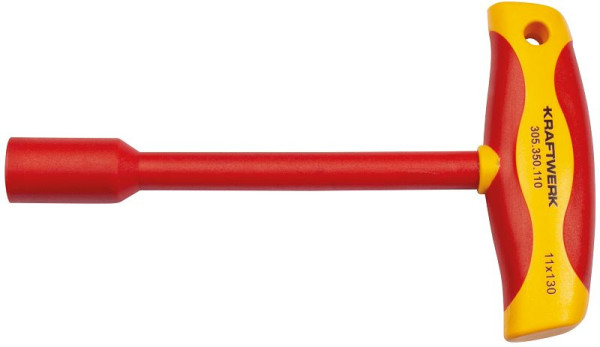 Kraftwerk Steckschlüssel T-Griff Schraubendreher 11mm VDE, 305.350.110
