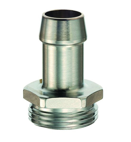 Prevost Schlauchtüllen mit zylindrischem Außengewinde, AG BSPP= G 3/4 , für Schlauch mit Innen-Ø= 15 mm, EFT 3415