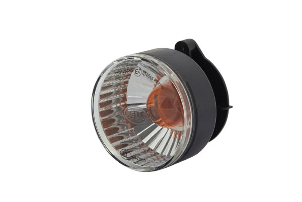 HELLA Blinkleuchte, Halogen, 12V, Einbau/Schraubanschluss, Lichtscheibenfarbe: glasklar, vorne, 2BA 009 001-071