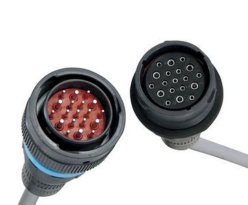 Lehner Trennstelle Steuerkabel (Kupplung/Dose) werkseitig montiert, 73279