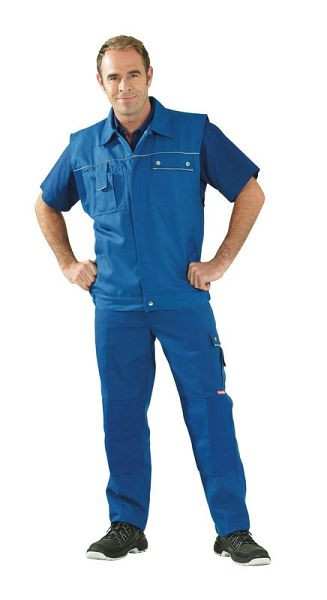 Planam Canvas 320 Weste, kornblumenblau/kornblumenblau, Größe XXL, 2160060