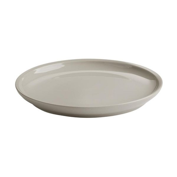 APS Teller SNUG - Porzellan, Ø 20,5 cm, taupe, stapelbar, spülmaschinengeeignet, 16024
