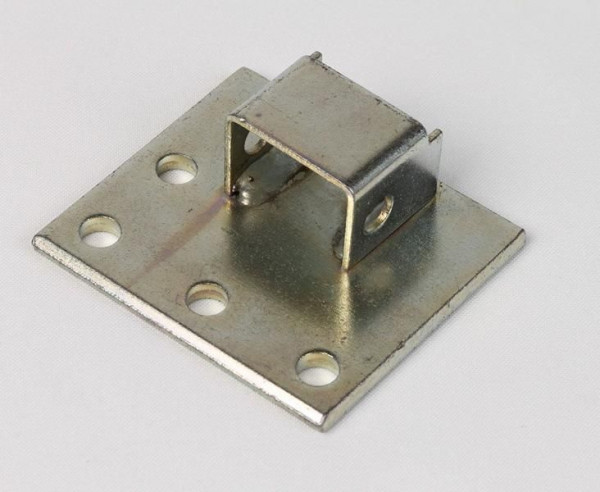 Regalwerk WILLY-Fussplatte Stahlblech verzinkt, B7-50118-K