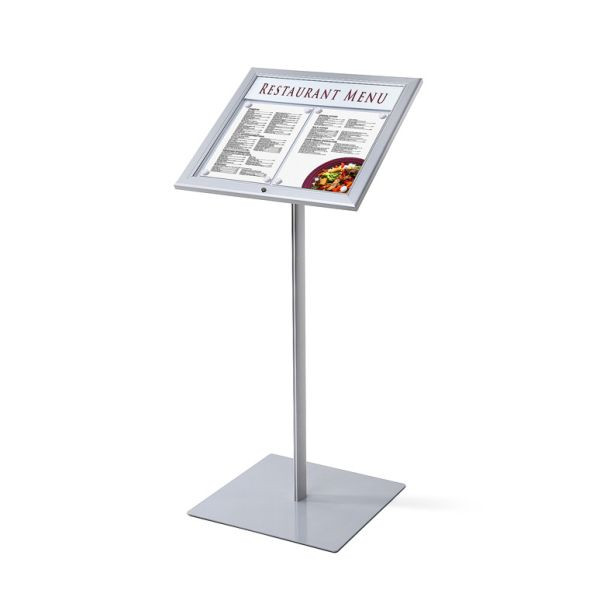 Showdown Displays Outdoor Menu Board 2xA4 mit Beleuchtung, MBSCZ2xA4LED