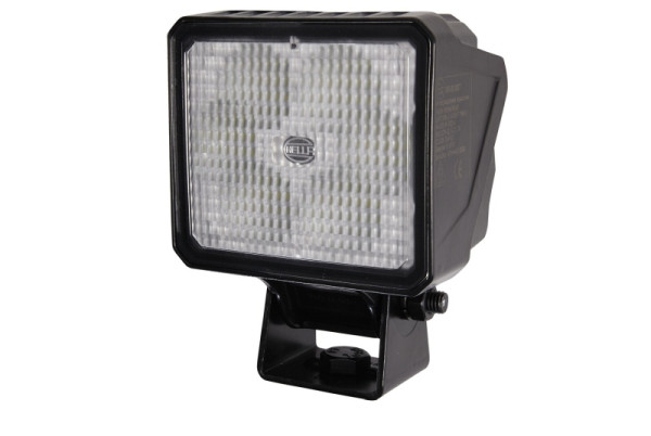 HELLA LED-Arbeitsscheinwerfer, Eco 26, 24/12V, 2000lm, geschraubt/Anbau, schwenkbarer Montagebügel, Nahfeldausleuchtung, DEUTSCH Stecker, 1GA 996 579-021