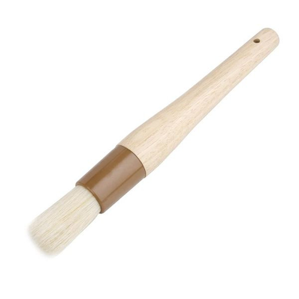 Vogue runder Backpinsel 4,5cm, 2,5 cm breite Borsten mit Holzgriff, CF963