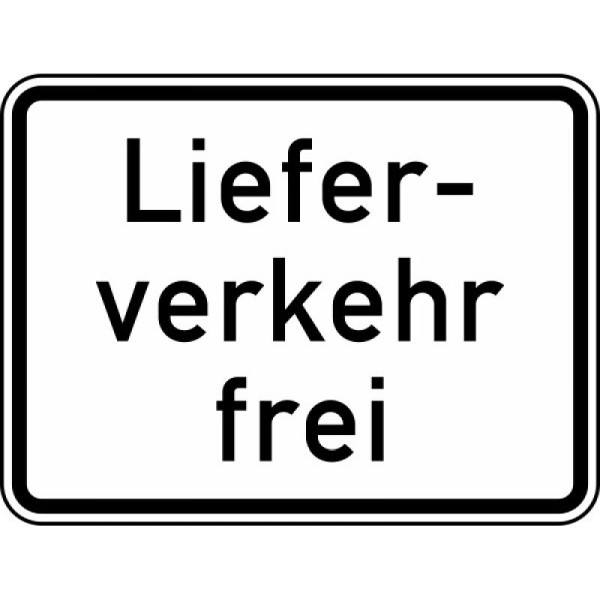 Stein HGS Lieferverkehr frei Nr. 1026-35, 562x750 mm / RA2 / Flachform 3 mm, 1026-35-323